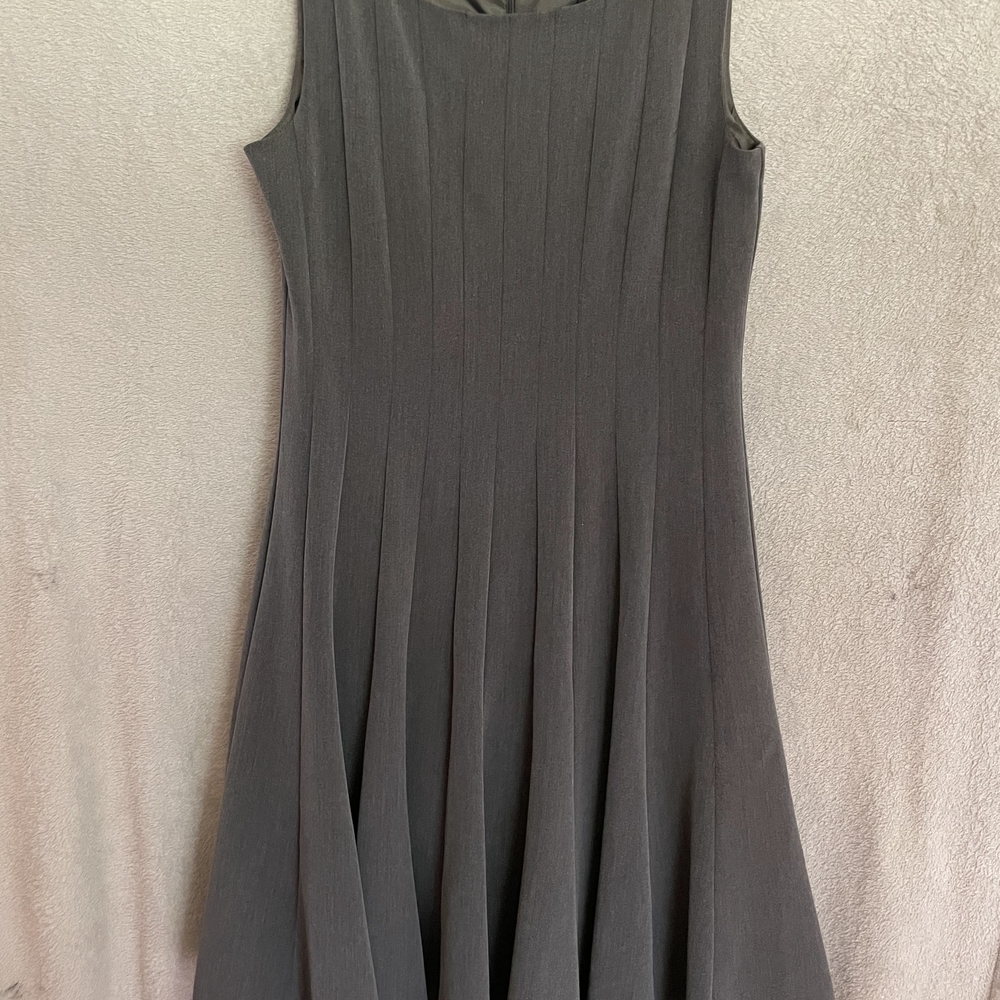 R&M Richards Charcoal Midi Dress